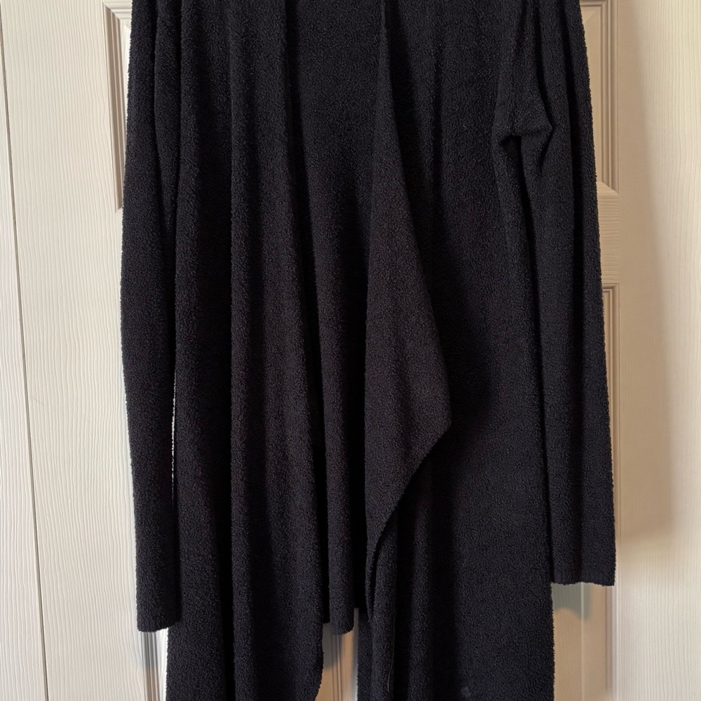 Barefoot Dreams Cozy Black Cardigan